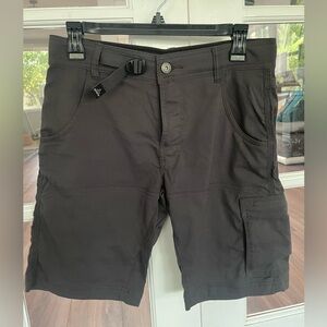 Prana Charcoal Men's Cargo Shorts